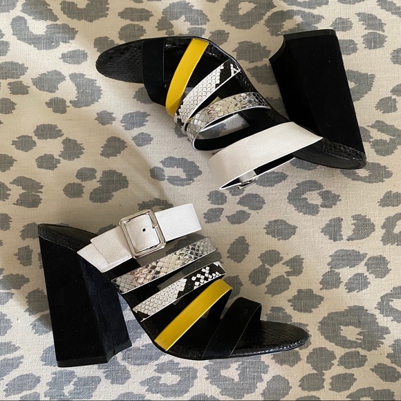 ASOS Shoes - NWOT ASOS Snakeskin Strappy Heels
